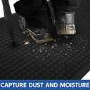 Durable Indoor Outdoor Doormat, 4' x 6' Heavy Duty Front Door Mat