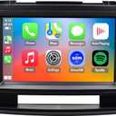 Radio for Toyota Highlander 2008-2013 Upgrade,Touch Screen Stereo Replacement,Wireless carplay Android auto,4G LTE Network