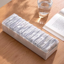 11 Box Cable Organizer Storage Box, Desktop Cable Management with Switch, Power Cord Organizer for Office,Home,Desk Accessories Storage Stationery Supplies and Accessories（White）