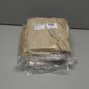 4 x TOONOW Set of 2 Decorative Throw Pillow Covers 18x18,Fluffy Pillow CoversLuxury Faux Fur Sofa Pillow Covers for Sofa Couch Living Room Bedroom, No Pillow Insert (Camel)