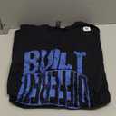 Blue Built Different Blue Color Graphic Blue T-Shirt, S