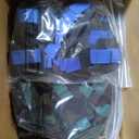 Seenelling 16 Set Tactical Party Supplies Gun Themed Party Favors Kit Included Toy Guns, Wrist Belt Band, Foam Bullets, Safety Glasses, Face Mask Birthday Gift (Blue,Green)