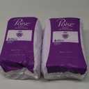 Poise Incontinence & Postpartum Pads for Bladder Leaks, 4 Drop Moderate Absorbency, Regular Length, 132 Count
