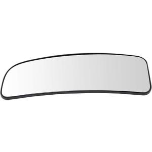 TRQ Lower Towing Mirror Glass with Backing Plate RH Right Passenger Side for 2004-2015 Nissan Titan