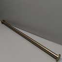 Ivilon Tension Curtain Rod - Spring Tension Rod for Windows or Shower, 36 to 54 Inch. Warm Gold