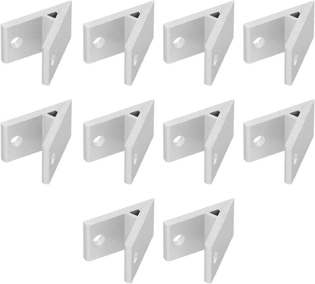 Angle Corner, 45 Angle Connector 10Pcs Aluminum for Replacement Needs(4040-45 degrees)