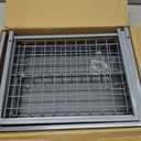 REALINN Under Sink Organizer, Pull Out Cabinet Organizer 2 Tier Slide Out Sink Shelf Cabinet Storage Shelves, Storage for Kitchen Bathroom, Grey, 2 Pack