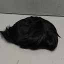 BESPORTBLE Men's Short Black Wig for Cosplay Fluffy Synthetic Wig Halloween Layered Design for Party