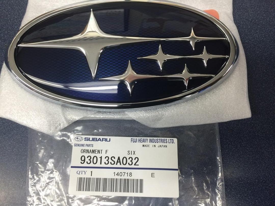 Subaru Genuine 93013SA032 Impreza Legacy Forester Front Star Grille Emblem Badge OEM NEW