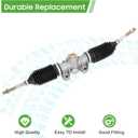 10L0L Golf Cart Steering Gear Box Assembly Steering Rack Pinion Fits Club Car Precedent/Onward/Tempo 2004-Up 1022886-01 103679701