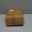 Honoson 100 Pcs Thicken White Mini Gift Bags with Handles, 3.9 x 4.7 x 2.4 Inch Small Paper Goodie Shopping Bags for Small Business Party Wedding Gift Wrap Valentine