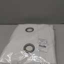 NICETOWN Natural 100% Blackout Linen Curtains 84 inch Long Burg for Living Room, 2 Panels, 52" Wide, Farmhouse Thick Completely Blackout Window Treatment Thermal Insulated Warm Drapes for Winter