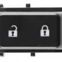 Door Lock Switch High Performance Automotive Replacement Parts Fits for 2007-2009 for Chevy Silverado 1500 2500HD 3500HD 2007-2009 for GMC Sierra 1500 2500HD 3500HD Replace OE 10363353 90