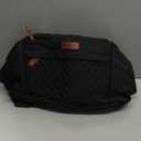 Diaper Bag Tote - Diaper Baby Bags with Pacifier Case, Shoulder Straps, Stroller Clips, Waterproof Large Mommy Maternity Travel Baby Bag for Mom and Dad, Medium, Black