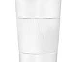 Simply Good Coffee Insulated Travel Coffee Mug. White Coffee Tumbler with Spill-Proof Flip Lid 17 oz, Stainless Steel Coffee Mug. Thermos Cup, Keeps Cold and Hot for 4 hours