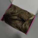 Esmee 24" Women Synthetic Wigs Long Wavy Blond with Fluffy Air Bangs Light (24 Inch (Pack of 1))