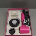 Tideway Hair Dryer Professional High-Speed Ionic Blow Dryer 110,000 RPM, Compact Hair Dryer with Magnetic Diffuser, Fast Drying with Brushless Motor Low Noise Smart Temperature Control-H11 (Pink)