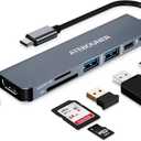 MacBook USB-C Hub Adapter - Multiport Docking Station With HDMI for MacBook Pro and Thunderbolt Devices