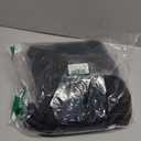 BDDC Table Skirts for Rectangle Tables 6ft - One-Piece Black Tablecloths and Skirt, Wrinkle Resistant Ruffles Elastic Cover for Banquets, Weddings, Events, Parties (72" x 30" (Rectangular))