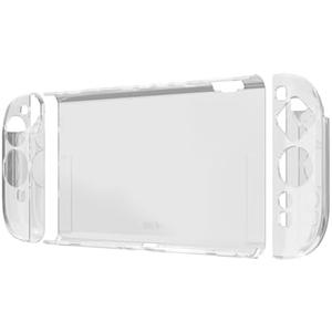 Savage Raven by Skull & Co. Split Case for Nintendo Switch 2 2025: Full Protection Case with Soft TPU Grip Protective Cover for Joy-Con, Hard PC Cover for The Console- Crystal Clear