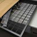 2-Pack Gridwall Panel Display Stand, 2'x5.5' Heavy Duty Floor Standing Rack with Detachable Girdwall, Movable Silent Wheel, Easy to Transport, Ideal for Retail & Craft Fairs