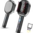 2-in-1 Electric Scalp Massager & Hair Oil Applicator  Upgraded Waterproof Hair Massage Brush w/ 3 Modes Built-in Oil Dispenser for Scalp Care Shower Use Home Travel Relaxation, Gifts for Women