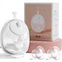 NCVI Collection Cup Accessories for Wearable Breast Pump 3110/8787/8786/8122-3, 5 Oz Breast Milk Cups Match with 21/24 Silicone Flanges Compatible with Medela/Momcozy/Spectra, 1 Pack