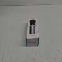 Portable Dog Water Bottle, 14 OZ, Stainless Steel Leak Proof Puppy Water Dispenser with Drinking Feeder for Pets Travel, Walking, Hiking and Outdoor Activities, Button switch