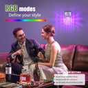 Crystal Battery Operated Wall Sconce, Rechargeable Wall Lamp with 5200mAh Battery & Remote Control, Modern Dimmable Wireless Wall Lights Fixture for Bedroom Bathroom (Clear, Silver Base)