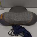 3- in -1 Rechargeable Neck Massage Pillow - Neck Massager, Relieves Deep Tissue Pain in The Neck, Has Massage Heating and Traction Functions, Camel Hump Corrector (Light Gray)