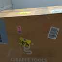 Giraffe Tools Retractable Hose Reel with 1/2 Inch x 100FT, Heavy Duty Ground Mount Garden Hose Reel, Automatic Rewind,with 9-Function Sprayer Nozzle & Flexible Swivel Base