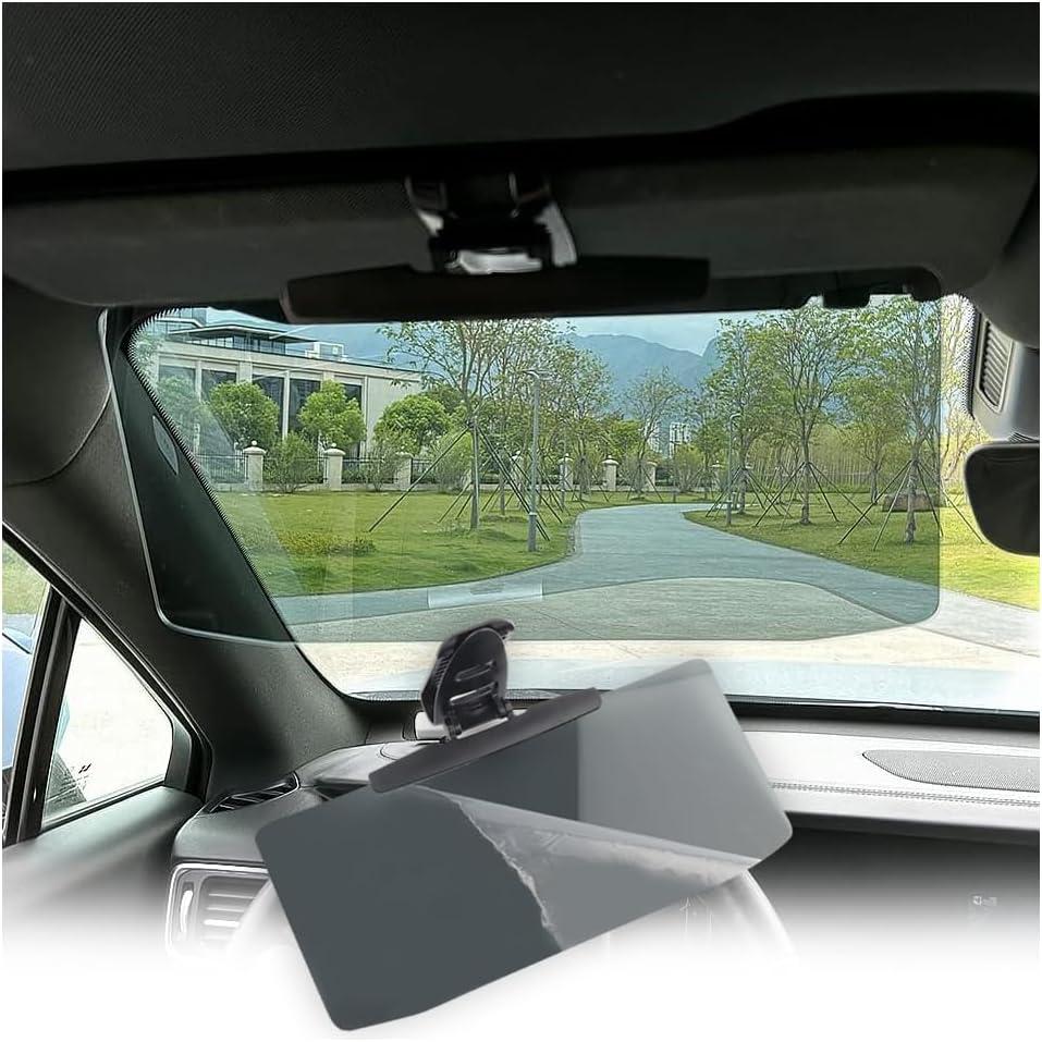 HD Visor Sunshade Extender for Car,72.5% Strong-Light Blocking Rate - Anti-Glare Car Visor Protect from Sun Glare, Snow Blindness and UV Rays (1Pcs)