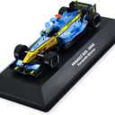 1:43 F1 Team R25-2005 Collection Formula 1 Race 5# Model Inspired by Fernando Alonso Diecast Collectible Model
