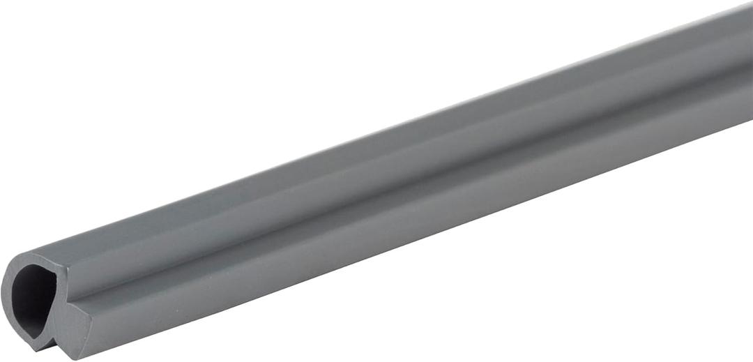M-D Building Products 13409 3/8 in. x 5/16 in. x 36 in. Gray Vinyl/Polymer Replacement Insert for Outswing Door Thresholds