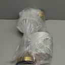 keysays 2 Pack Cordless Table Lamp, Rechargeable Desk Lamp with Fabric Shade, Battery Operated Lamp 3 Color Stepless Dimming, Small Touch Bedside Lamp Home Decor for Dining, Counter (Brushed Gold)