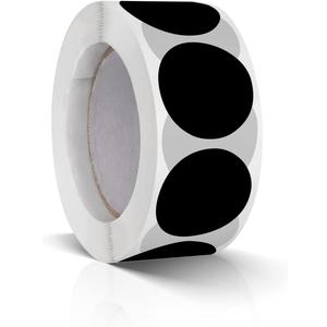 Black Dot Stickers 20 Pcs