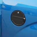 Linskip Fuel Tank Cap Cover with Lock Replacement for Ford F150 & f150 Raptor 2015 2016 2017 2018 2019 2020, Sporty Style Gas Door Cover for 2015-2020 F150 Exterior Accessories(Lock, Black)
