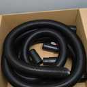 CRAFTSMAN CMXZVBE38759 2-1/2 in. x 20 ft. POS-I-LOCK Wet Dry Vac Hose Attachment Kit, Industrial-Grade Shop Vacuum Replacement Hose, Fits Most Wet/Dry Vacuums with a 2-1/2 in. Diameter