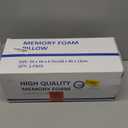 Firm Adjustable Thin Memory Foam Pillow-16 Heights from 0.75 to 4.5in, Cooling Cervical Pillow for Neck Pain Relief, CertiPUR-US Neck Support Pillow for Side/Back/Stomach Sleepers,Removable Cover (White-1 Pack)