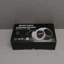 HCY&WLD Upgrade 4-in-1 Retractable Dog Leash with LED Light & Dispenser & Poop Bags, 16 ft Heavy Duty Dog Leash with Anti-Slip Handle for Dogs up to 110 lbs, 360 Tangle-Free, One Button Brake & Lock (Large)