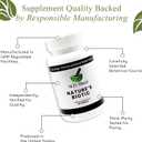 Natures Biotic Berberine Supplement for Daily Wellness Support with Blend of Oregano, Garlic, Vitamins C & B6, Magnesium, and Zinc, 90 Capsules (Pack of 1)