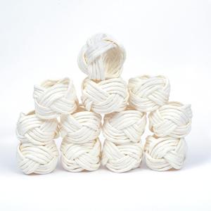 Napkin Rings Set of 12 - Elegant Napkin Holder for Cloth Napkins for Dining Table | Boho Home Decor for Easter, Holiday, Christmas, Everyday Dinner Party