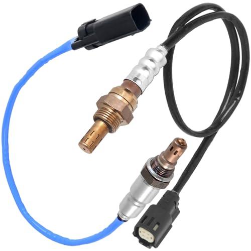 DOSKJOK Oxygen Sensor Upstream Downstream Compatible with Edge Explorer F-150 Flex Mustang Taurus Transit Mark LT MKS MKT MKX MKZ 234-5038 234-4490, 2Pcs