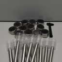 Dream Master Solar Lights Outdoor Waterproof, Stainless Steel LED Landscape Lighting, Solar Garden Lights, Outdoor Christmas Decorations for Yard, Pathway, Walkway, Patio, Lawn - 12 Pack (Multicolor)