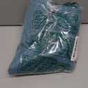 ALYVIA SPRING Teal Fabric Shower Curtain Liner Waterproof - Soft & Light-Weight Cloth Shower Liner with 3 Magnets, Hotel Quality & Machine Washable - Standard Size 72x72, Sea Teal