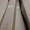 LazBlinds No Drill Bamboo Roman Shades, 36" W x 48" H, Star-Brown