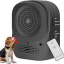 Rechargeable Anti Barking Device for Dog Ultrasonic Dog Bark Control Device Waterproof 60ft Remote Range Adjustable Frequency 4 Modes Device Effective Anti-Barking Solution for Indoor & Outdoor Use