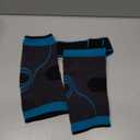 Elbow Compression Sleeve 2 Pack, Elbow Brace for Tendonitis and Tennis Elbow, Pain Relief Elbow Brace for Men & Women, Elbow Sleeve Reduce Joint Pain for Tennis, Golfer, Workouts, Blue (M)