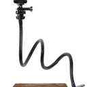 Pipishell 25 Inch Webcam Stand, Flexible Desk Mount Clamp Gooseneck Stand for Logitech Webcam C960 C930e C930 C920 C920S C922x C922 Brio 4K C925e C615 and Other Devices with 1/4" Thread-PIWS01