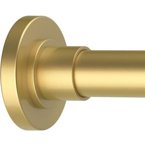 GXOACKJ Gold Shower Curtain Rods - 31-80 Inch Spring Tension Shower Rods for Bathroom, Adjustable, No Drilling, No Rust, Stainless Steel